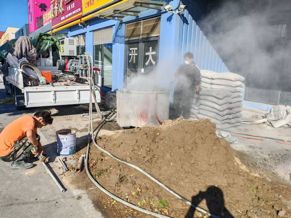 友谊顶管注浆加固
